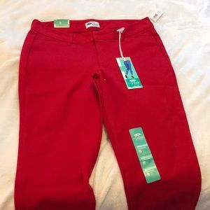 Red Pixie skinny pants